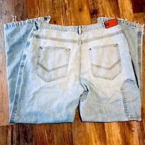 Mens Vintage 90s Ecko Unltd Baggy Skater Punk Jeans 40x32